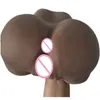 2.5Kg escuro marrom grande bunda masculino masturbator bolso bichano adulto brinquedos sexuais para homens masturbatings vagina artificial anal sexo sex q0419