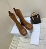 مصممي Luxurys Women Rain Boots Style مقاوم للماء بليدي أمطار المياه المطاطية أحذية أحذية الكاحل الحذاء 6888