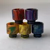 810 510 528 Drip Tips Bullet resin Mimi Trumpet Short wide bore tip Mouthpiece For TFV8 Big Baby TFV12