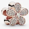 Fit charme pulseira europeia prata encantos contas de cristal cinco pétalas flor folhas libélula balançar diy corrente para mulheres pulseira colar pendentes7537190