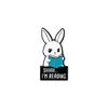 Conigli Parco Spille smaltate Libro personalizzato Forbici Bunny Cats Spilla Bavero Borsa distintivo Animale del fumetto Gioielli Regalo per i bambini Amici