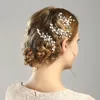 Haarklemmen Barrettes De meest bruids haarspeld, goud, zilveren en witte parelaccessoires, trouwstyling-accessoires