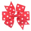 Dog Apparel 50pcs Large Bows Alloy Clip Dot Designs Big Hair For Holidays Pet Accessories Grooming Products