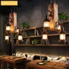 Pendant Lamps American Retro Imitation Ship Wood Industrial Style Creative Restaurant Coffee Shop Bar Loft Nostalgic