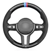 Svart kolfiberbilrattskydd för BMW M Sport F30 F31 F34 F10 F11 F07 F12 F13 F06 X3 F25 F32 F33 F36 X1 F48 X2 F39