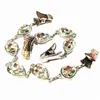 PINS BRAOCHES 2PCS/LOT White Crystal Cape Clamps Women Cloak Clasps Cardigan Guard Clips Sweater Cinch Marc22