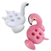 Pool & Accessories Creative Inflatable Flamingo Drink Cup Holder Large 4 Holes Swan Water Floating Coke Holders Summer Beach Party Supply