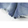 女性の夏のストレートハイウエストウォッシュジーンズ生女性ショートパンツ韓国語バージョン210507