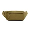 Stuff Sacks Tactical Waist Bag Fanny Pack Minite Pouch Telefon Män Bröst Axel Utomhus Daypack Organizer för shopping