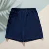 Sommer 3-teilige Kinder Unisex solide elastische Shorts für 4–9 Jahre Baumwolle kurze Hosen Kleidung 210528