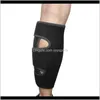 Ginocchiere per gomiti 1 pezzo Manicotti di compressione in neoprene Sport Calf Support Sleeve Parastinchi Calcio Calcio Ciclismo all'aperto1 D7X7Z 2Fzuk