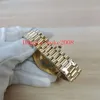 Doskonała jakość Mężczyźni Zegarki Ze Stali Nierdzewnej Żółte Gold 41mm 36mm 228238 Diamond 2813 Ruch Mechaniczny Automatyczny Mens Watch Wristwatches