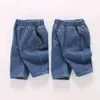 Jeans per bambini Jeans tinta unita per ragazze Stile casual Jeans per bambini Vestiti per bambini estivi per ragazze 210412
