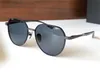 Vintage Man Mode Sonnenbrille 8023 Unregelmäßiger Metallrahmen Einfacher und großzügiger Stil hochwertiger Retro -Design Outdoor UV400 Protec289c