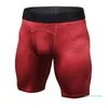 Pantaloni da corsa per la formazione di formazione 3D maschile da uomo Pantaloni elastici Elastici Tight Shorts Shorts