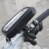 Sacs de téléphone pour cyclisme en plein air, étui étanche pour guidon de moto, sac de montage résistant aux intempéries