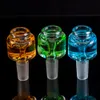 Smoke 7.2 Inch Glass Water Pipe With Freezing Fluid Liquid Inside Hookahs bongs 14mm Female Bong cooling oil