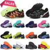 {Athletic}Great Seller Speed Cross 3 CS Trail Running Shoes Mens Speedcross 4 Sneakers Women Trainers Hiking Zapatos 36-46 Wholesale Dropshipping