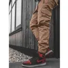 Mode Casual Cargo Broek Heren Tactische Joggers Fitness Sweatpants Multi Pockets Broek Mannelijke Outdoor trackpants