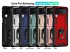 Shockproof Finger Ring Hard Phone Case For Samsung Galaxy Z Filp3 Z Flip 4 5G Car Mount Magnetic Holder Protective Skin Cover