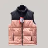 Herenvest Mannen Stylist Coat Designer Down Jackets Puffer Jas Rits Stand Kraag Parka Dames Winterjas Vesten Koppels Kleding Bovenkleding Grootte S-3XL