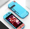 Schokabsorptie Cover Soft TPU Anti Kras Carbon Fiber Bescherming Back Case voor Nintendo Schakelaar Switch Lite OLED