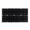 50W 18V Dual USB Solar Panel Battery Cell Module Car Boat Outdoor Cycling Climbing Hiking Charger