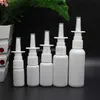 Lege nasale spray 10 ml 15 ml 20 ml 30 ml 50 ml plastic flessen pompspuit wit F995Good