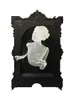 Ghost in the Mirror Halloween resina luminosa ornamentos x0803301e6798535