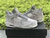 Authentic 4 shoe KAWS Air Cool Grey White Glow In DARK Mens Outdoor Shoes Sports Sneakers With Original Box 930155-003