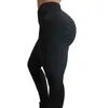Women Yoga Pants Fitness Legings Sport High midja Push Up Gym Clothing Seamless Sportswear Stor storlek XXL Compression H1221