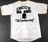 Ship from US Bad News Bears Baseball Jersey 1976 Chico's Bail Bonds Kelly Leak Tanner Boyle Men's Stitched White Top Quality Jerseys