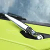 Front Windshield Wiper Blade Arms Trim Decorative Accessories For Suzuki Jimny 19+ ABS Chrome