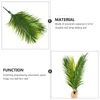 Dekorativa blommor kransar 2st Simulering Sago Cycas Decor Garden Ornament Housewarming Gift Party