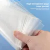 Storage Bags Nail Sticker Book Wear Resistant Transparent Smooth Edge Manicure Art Tools For Salon1524881