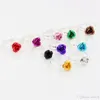 200Pcs Mix Color Rose Flower Fresh Band Rings Resizable DIY Accessories Girls Gift