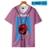 3D-gedrucktes Baseball-Shirt Mann Kurzarm-T-Shirts Günstiges Sommer-T-Shirt Gute Qualität Männlicher O-Ausschnitt Tops Größe S-3XL 031