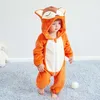 2020 inverno recém nascido roupas de bebê unisex roupas de halloween roupas menino macacão crianças traje de panda para menina macacão infantil 3 9 12 meses q0910