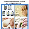 Multi-Functional Round Dumpling Skin Machine Wonton Skin Maker Food Processing Manufacturer