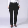 autumn and winter Corduroy retro men's casual pants Fashion high waist thickened long pants Straight-leg slim trousers 210531