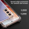 3D airbag schokbestendige siliconenkoffers voor Samsung Galaxy S21 S20 Fe Note 20 Ultra 10 9 8 S8 S9 plus Lite S10E Clear Soft Cover