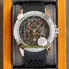 Ewigkeit Schmuck Uhren RRF Neueste Produkte EX100 20 WR WB A EPIC X CHRONO Automatische mechanische Herrenuhr T Diamon264s mit skelettiertem Zifferblatt