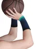 Elbow & Knee Pads 1 Pc Knitting Sweatband Sports Wrist Tennis Yoga Band Arm Sweat Absorb Sleeve Breathable Bracers Wrap Accessories