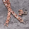 Vinterly Magnetic Armband Männer Reine Kupfer Energy Health Männliche Kette Link Vintage S Bangles 210611