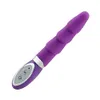 AKKAJJ Vibratoren mit separatem Controller, gebündelter Analvibrator, 10-Modus-Vibrationsdildo zur G-Punkt-Stimulation, medizinisches Silikon für weibliche Masturbation