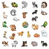 Car sticker 10 50 100pcs Lovely Cute Mixed Animal Stickers for Kids Girls Water Bottle Notebook Skateboard Random Cartoon Pets Vin3081