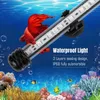 Edison2011 19-128 CENTIMETRI RGB HA CONDOTTO LA Luce Dell'acquario Impermeabile Fish Tank Clip Luci Decorazione Subacquea Illuminazione Lampada Sommergibile