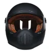 دراجة نارية الخوذ خوذة الوجه الكامل كاسكو موتو خمر الرجعية capacete دي motocicleta
