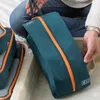 Bolsas de almacenamiento 7 unids/set viaje portátil ropa impermeable zapatos misceláneas organizador clasificado bolsa de aseo cosmético kit de equipaje