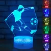 Night Lights Sports Series Bedside Light for Kids Gifts Baby Sleeping Lighting 3D Basketball Player Table Lamp LED Nightlights Dan1664231